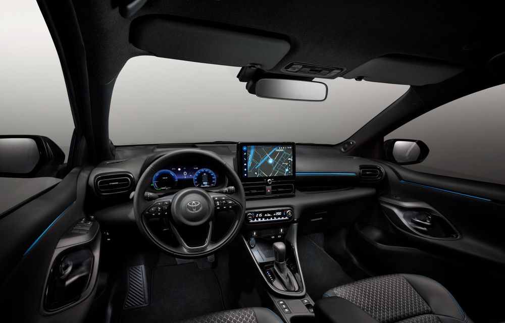 Noutăți pentru Toyota Yaris: mai multă putere, instrumentar digital nou și sisteme de siguranță noi - Poza 13