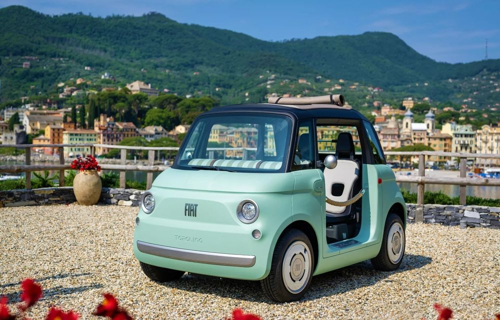 Fiat Topolino revine ca un cvadriciclu electric. Frate cu Citroen Ami - Poza 1