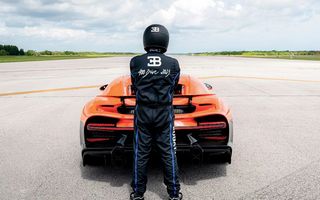 Bugatti a invitat 18 clienți să atingă viteza de 400 km/h la centrul spațial Kennedy