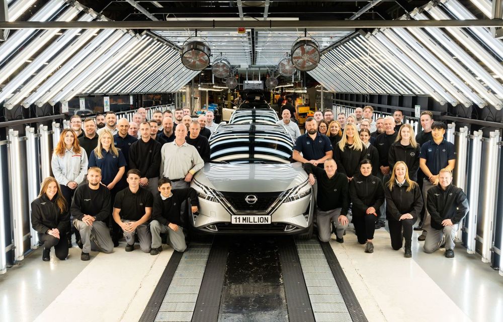 Nissan: 11 milioane de mașini produse în Marea Britanie - Poza 1