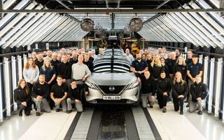 Nissan: 11 milioane de mașini produse în Marea Britanie