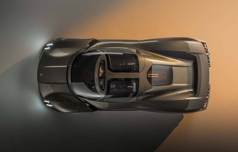 Conceptul Porsche Mission X: ar putea anunța un viitor hypercar electric - Poza 5