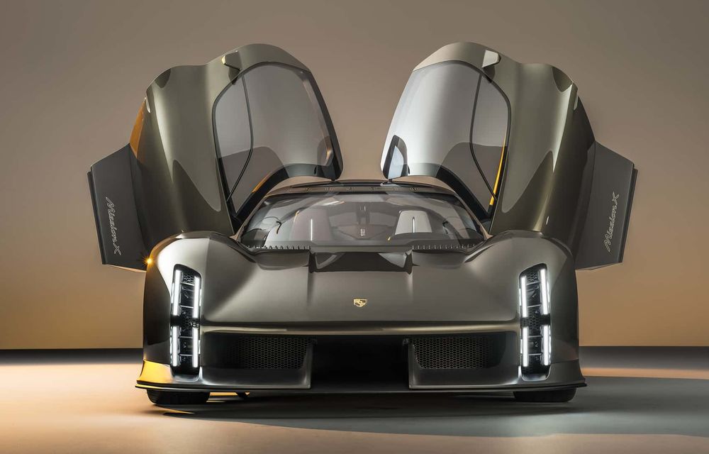Conceptul Porsche Mission X: ar putea anunța un viitor hypercar electric - Poza 2