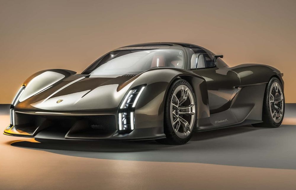 Conceptul Porsche Mission X: ar putea anunța un viitor hypercar electric - Poza 1