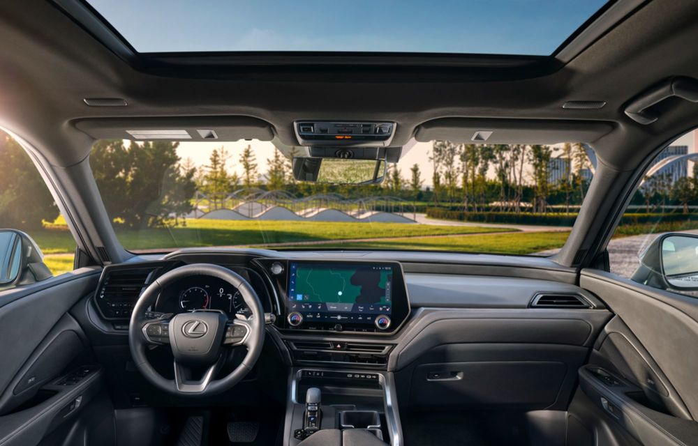 Noul Lexus TX, un SUV de lux cu 3 rânduri de scaune: versiune V6 hibrid de 406 CP - Poza 19