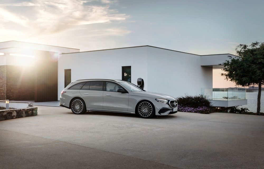 Noul Mercedes-Benz Clasa E Estate: versiune PHEV cu 100 km autonomie electrică - Poza 8