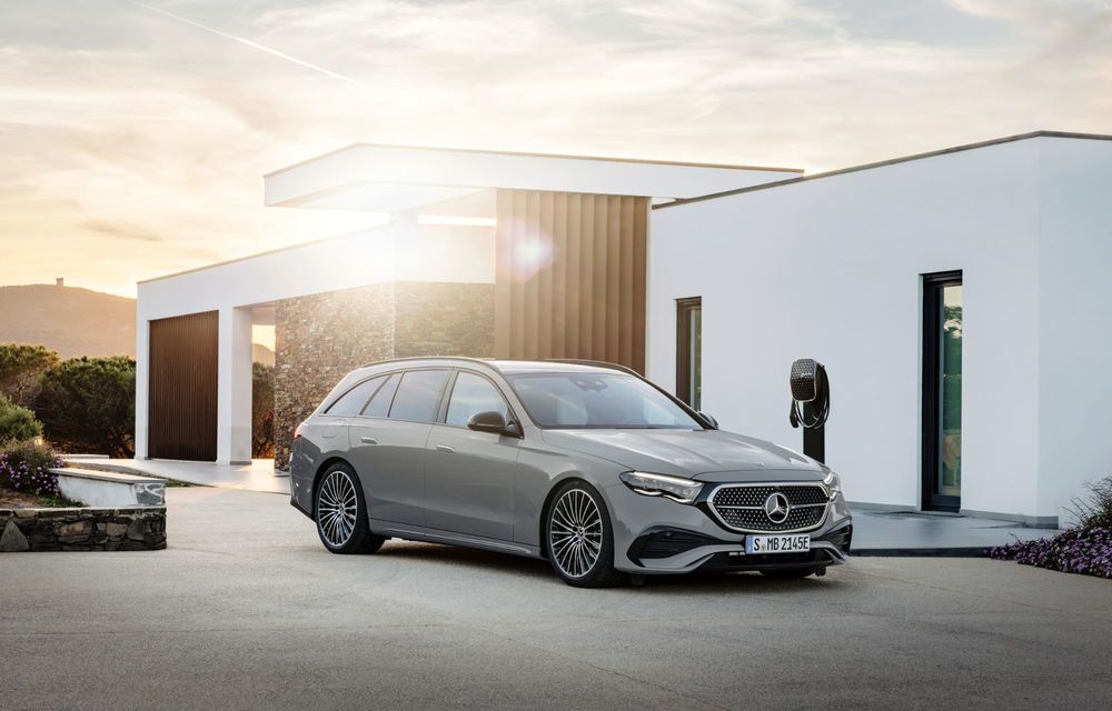 Noul Mercedes-Benz Clasa E Estate: versiune PHEV cu 100 km autonomie electrică - Poza 4