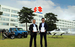 Suzuki vrea să construiască mașini zburătoare din 2024: 15 km autonomie în zbor