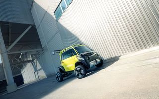 Opel Rocks-e, transformat într-o mașină de teren. Conceptul a fost creat de un student