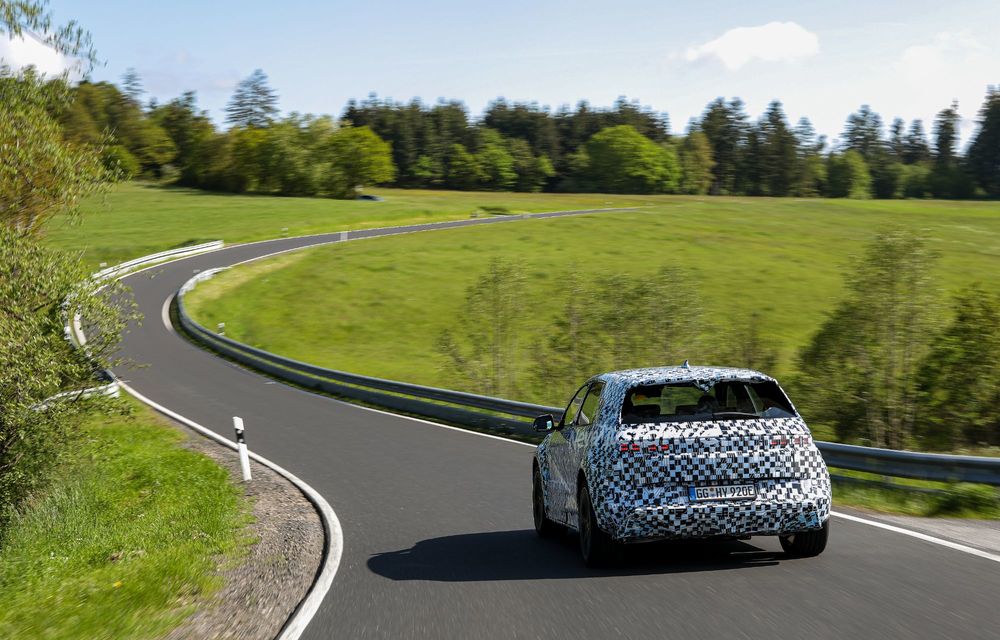 Imagini noi cu viitorul Hyundai Ioniq 5 N, testat pe Nurburgring - Poza 10