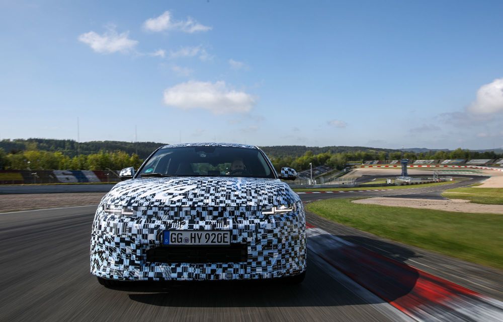 Imagini noi cu viitorul Hyundai Ioniq 5 N, testat pe Nurburgring - Poza 15