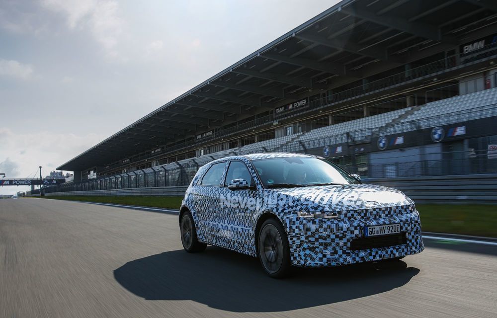 Imagini noi cu viitorul Hyundai Ioniq 5 N, testat pe Nurburgring - Poza 16