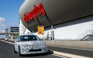 Imagini noi cu viitorul Hyundai Ioniq 5 N, testat pe Nurburgring
