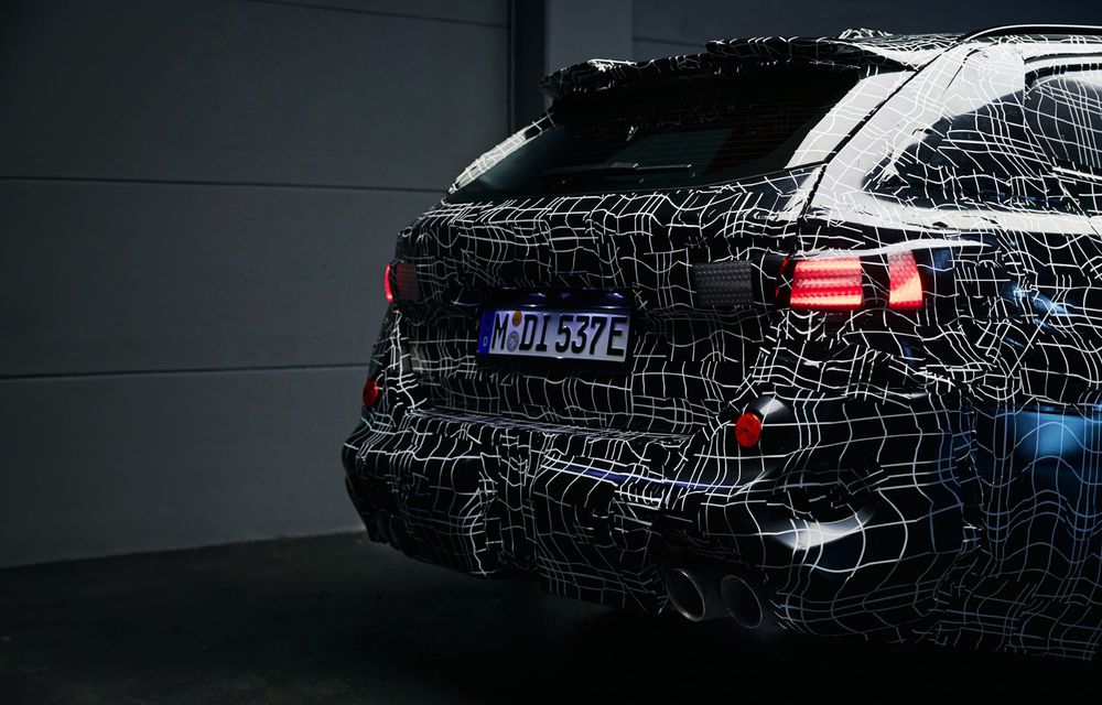 OFICIAL: Viitorul BMW M5 Touring sosește în 2024 - Poza 3