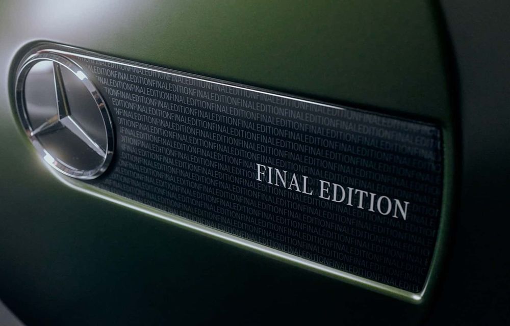 Adio motor V8 pentru Mercedes-Benz Clasa G. Versiune de adio G500 V8 Final Edition - Poza 7