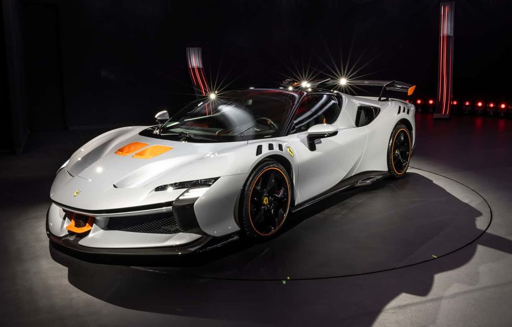 Ferrari prezintă noul SF90 XX Stradale: motor hibrid de 1030 de cai putere - Poza 5