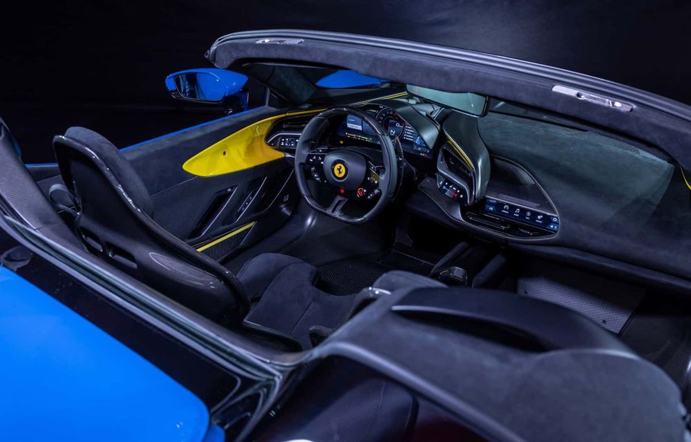 Ferrari prezintă noul SF90 XX Stradale: motor hibrid de 1030 de cai putere - Poza 18
