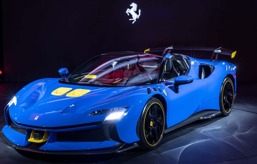 Ferrari prezintă noul SF90 XX Stradale: motor hibrid de 1030 de cai putere - Poza 20
