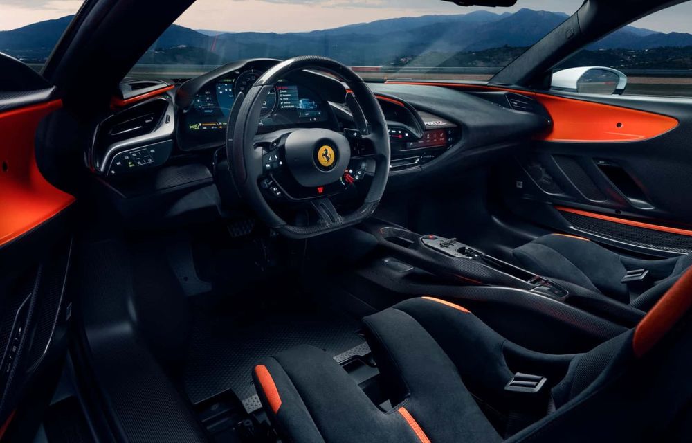 Ferrari prezintă noul SF90 XX Stradale: motor hibrid de 1030 de cai putere - Poza 21