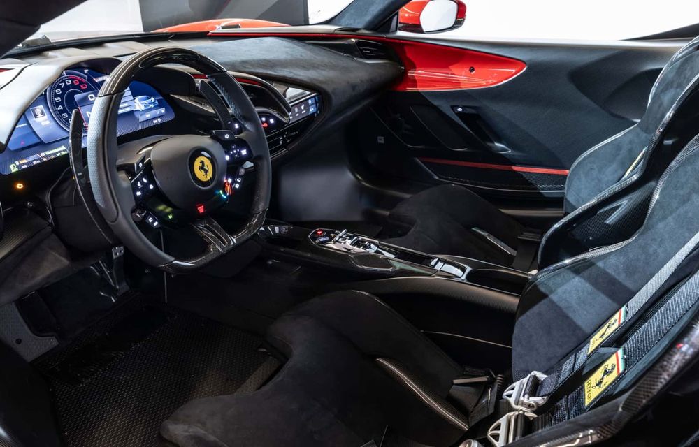 Ferrari prezintă noul SF90 XX Stradale: motor hibrid de 1030 de cai putere - Poza 32