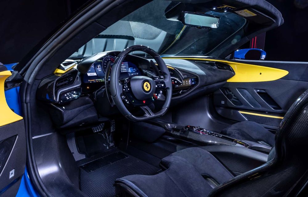 Ferrari prezintă noul SF90 XX Stradale: motor hibrid de 1030 de cai putere - Poza 16