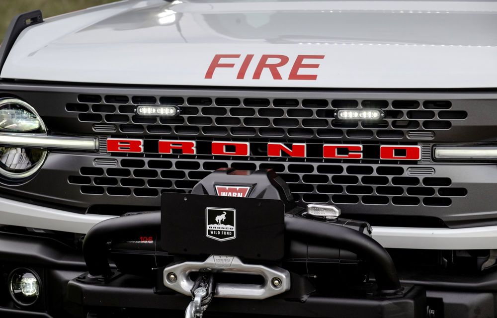 Noul Ford Bronco, transformat în mașină de intervenții pentru pompieri - Poza 11