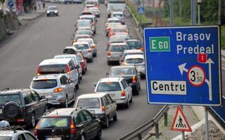 DN1: Circulația va fi restricționată, timp de o lună, între Predeal și Brașov