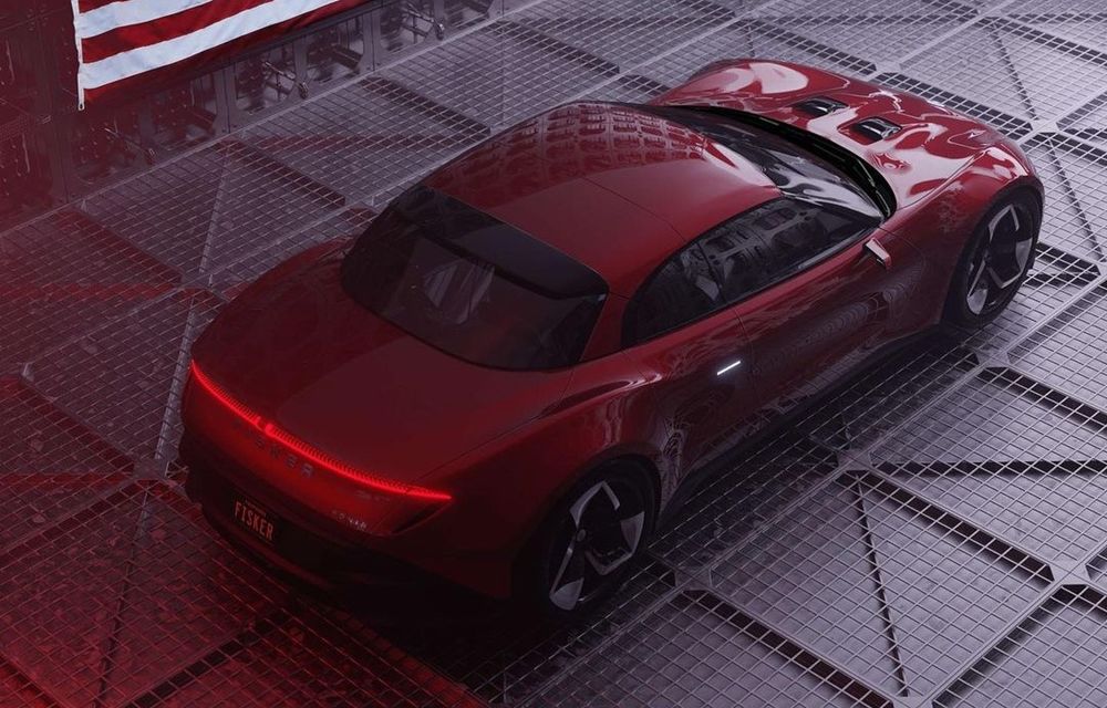 Imagine nouă cu Fisker Ronin, un viitor coupe electric. Promite o autonomie de 965 de kilometri - Poza 1
