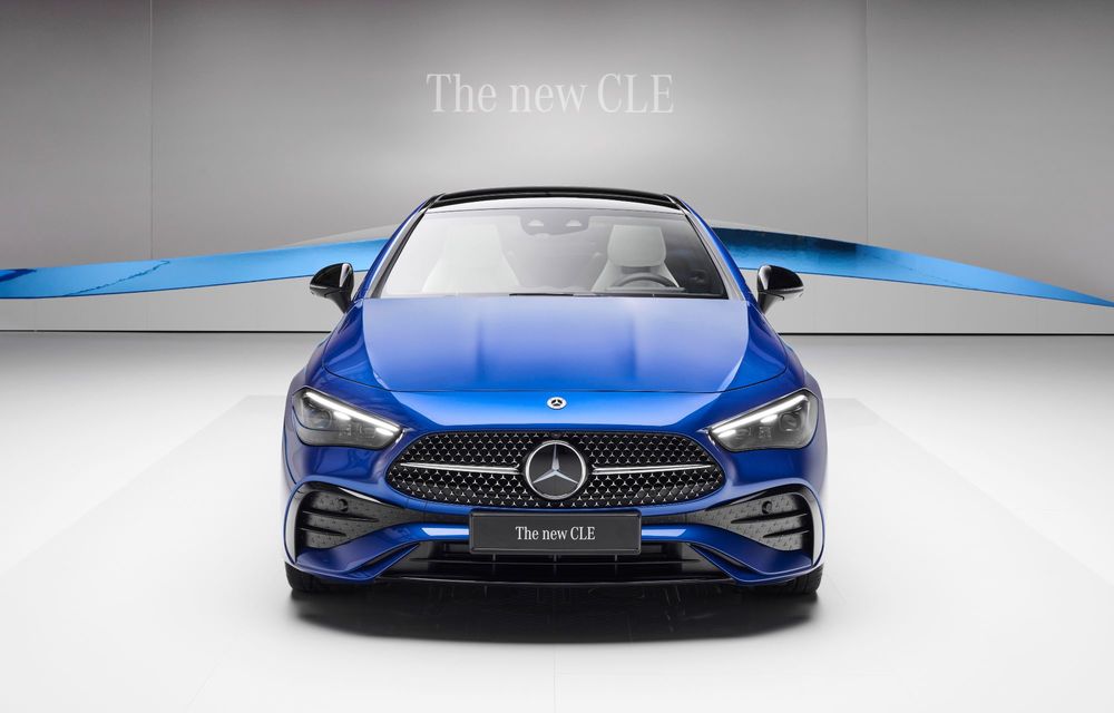 Acesta este noul Mercedes-Benz CLE Coupe. Înlocuiește două mașini: Clasa C Coupe și Clasa E Coupe - Poza 15