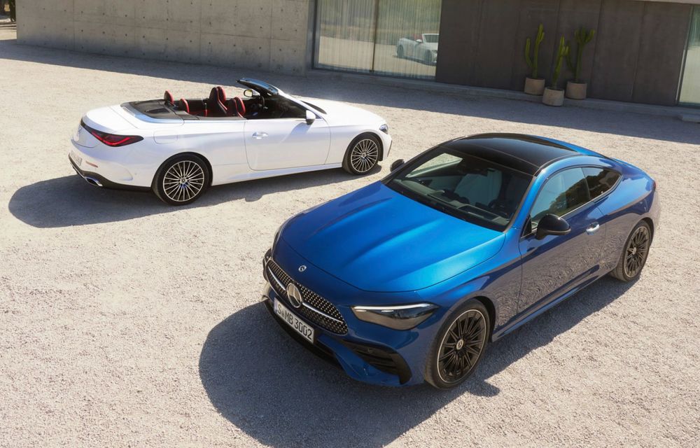 Acesta este noul Mercedes-Benz CLE Coupe. Înlocuiește două mașini: Clasa C Coupe și Clasa E Coupe - Poza 13