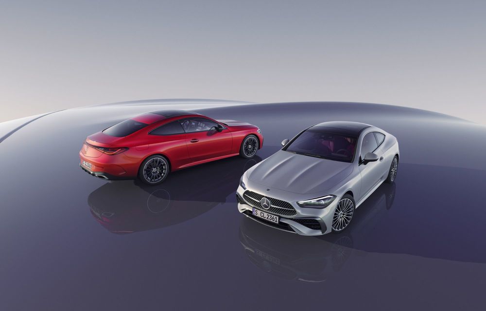 Acesta este noul Mercedes-Benz CLE Coupe. Înlocuiește două mașini: Clasa C Coupe și Clasa E Coupe - Poza 68