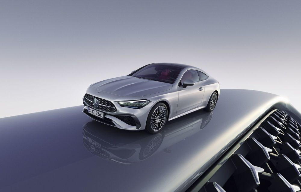 Acesta este noul Mercedes-Benz CLE Coupe. Înlocuiește două mașini: Clasa C Coupe și Clasa E Coupe - Poza 19