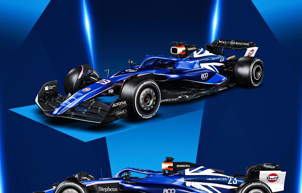 Formula 1: Williams prezintă o nouă grafică pentru etapa din Marea Britanie. Echipa sărbătorește 800 de curse în F1 - Poza 3