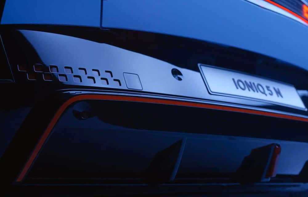 Electrica de performanță Hyundai Ioniq 5 N &quot;scăpată&quot; mai devreme pe internet - Poza 13