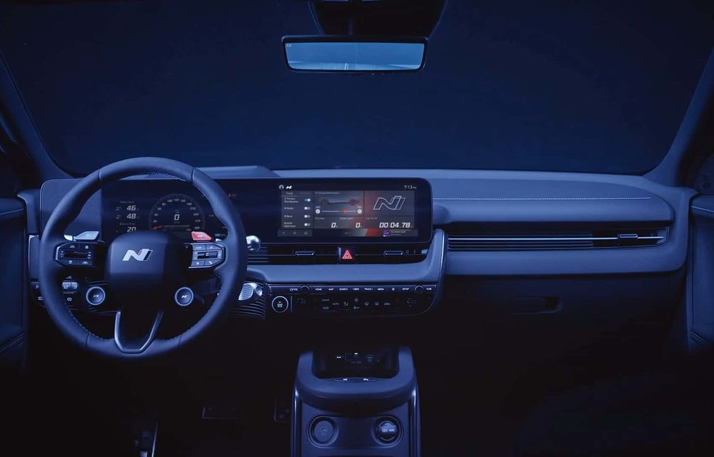 Electrica de performanță Hyundai Ioniq 5 N &quot;scăpată&quot; mai devreme pe internet - Poza 6