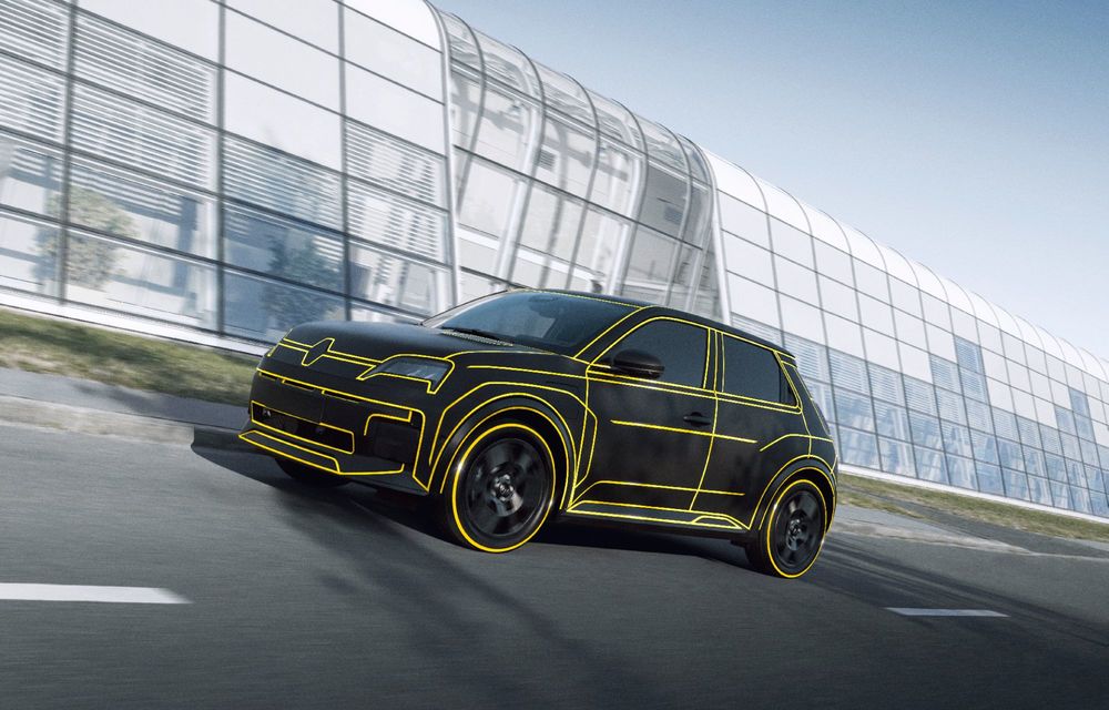 Imagini oficiale noi cu viitorul Renault 5 electric: autonomie de 400 de kilometri și preț sub 25.000 de euro - Poza 5