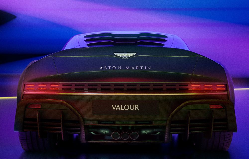 Noul Aston Martin Valour, un GT pentru puriști: motor V12 de 715 CP și cutie manuală - Poza 6