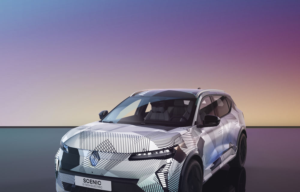 Revine Renault Scenic: primele imagini cu viitorul model electric - Poza 2