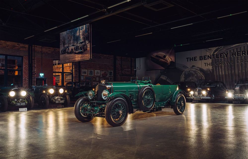 Bentley readuce la viață clasicul Speed Six: motor de 6.5 litri și 205 cai putere - Poza 1