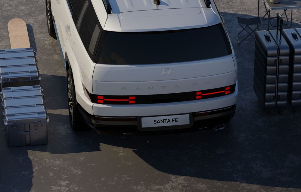 Noul Hyundai Santa Fe aduce un design complet nou și un ecran curbat - Poza 10