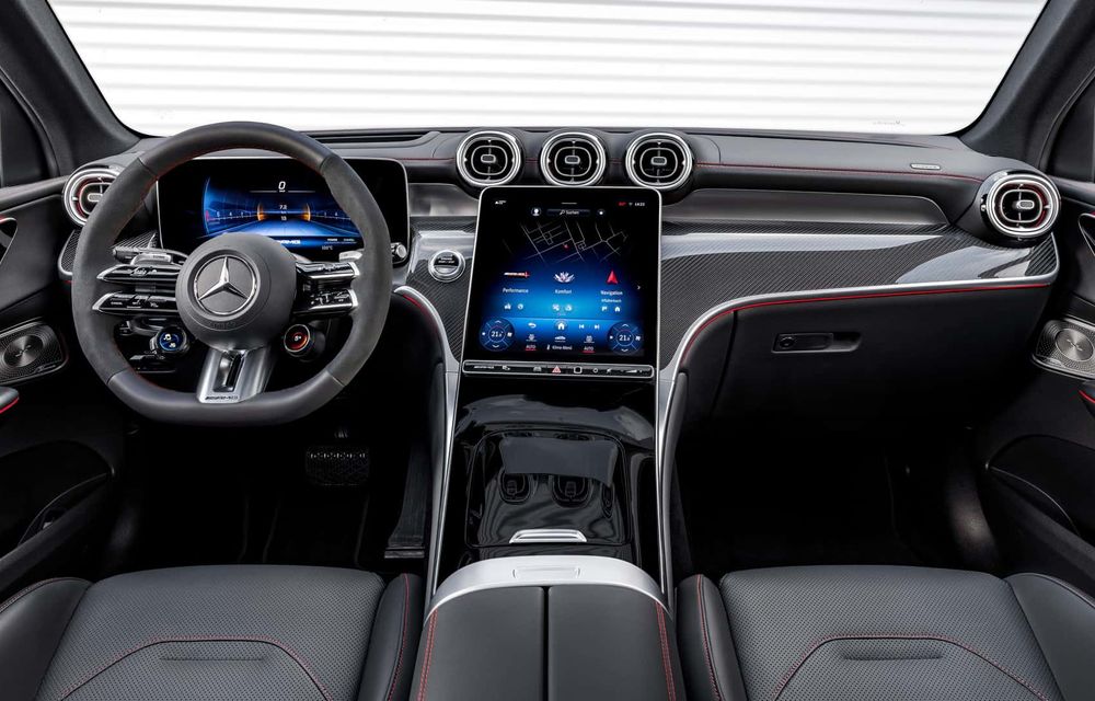Noul Mercedes-AMG GLC: motoare de 2.0 litri hibride, cu până la 680 CP - Poza 9