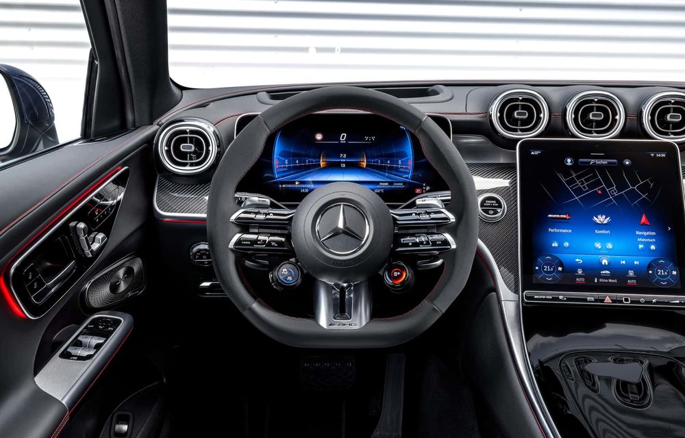 Noul Mercedes-AMG GLC: motoare de 2.0 litri hibride, cu până la 680 CP - Poza 10