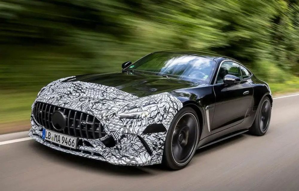 Primele informații tehnice despre noul Mercedes-AMG GT: motoare V8 și tracțiune integrală - Poza 1
