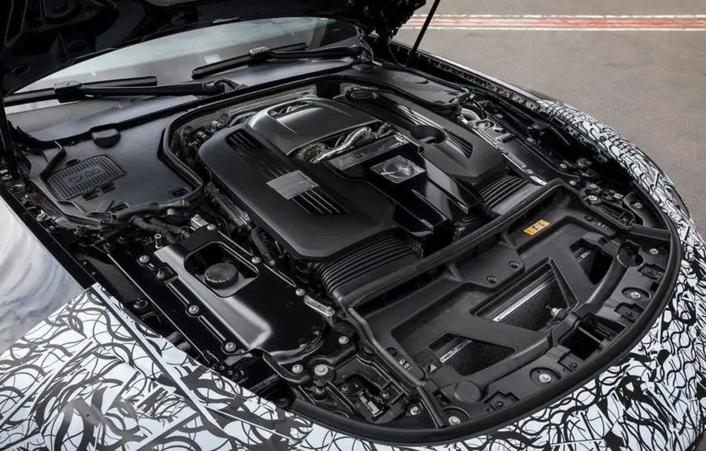 Primele informații tehnice despre noul Mercedes-AMG GT: motoare V8 și tracțiune integrală - Poza 9