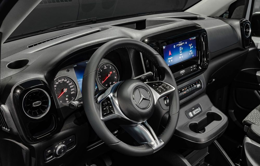 Noul Mercedes-Benz Clasa V facelift: design frontal nou și mai mult lux - Poza 100