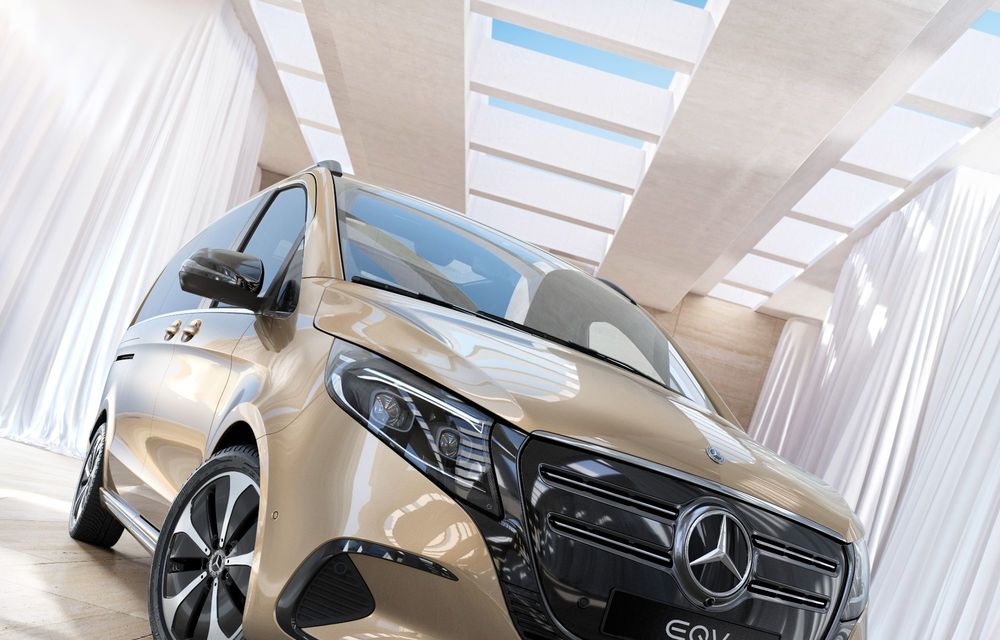 Noul Mercedes-Benz Clasa V facelift: design frontal nou și mai mult lux - Poza 13