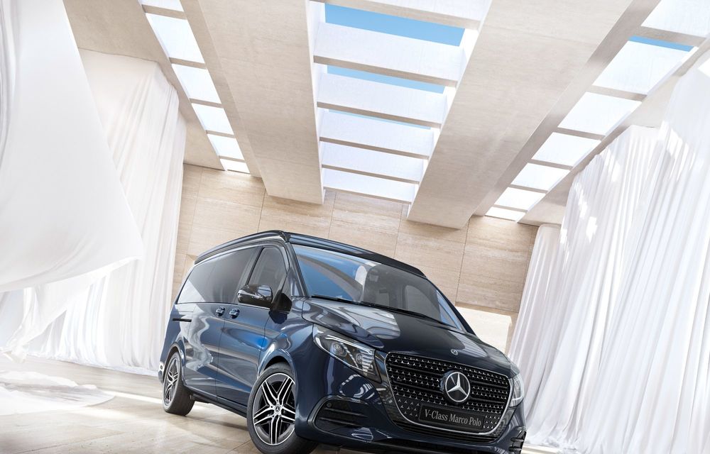Noul Mercedes-Benz Clasa V facelift: design frontal nou și mai mult lux - Poza 26