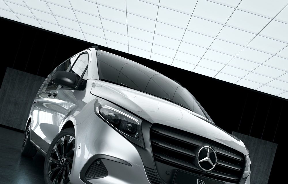 Noul Mercedes-Benz Clasa V facelift: design frontal nou și mai mult lux - Poza 32