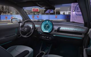 Mini dezvăluie oficial interiorul noii generații Cooper: display rotund cu efecte sonore speciale și sistem de operare nou