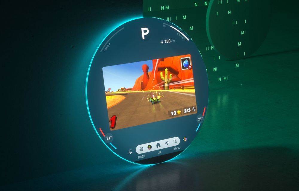 Mini dezvăluie oficial interiorul noii generații Cooper: display rotund cu efecte sonore speciale și sistem de operare nou - Poza 20
